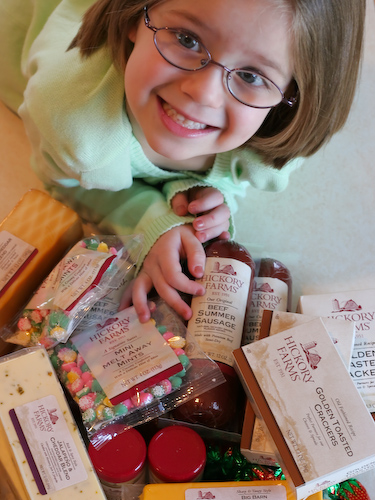 Lauren and Hickory Farms Lauren and Hickory Farms