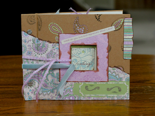 Scrapbook from Monica