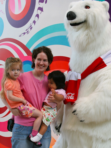 Excited about the Polar Bear