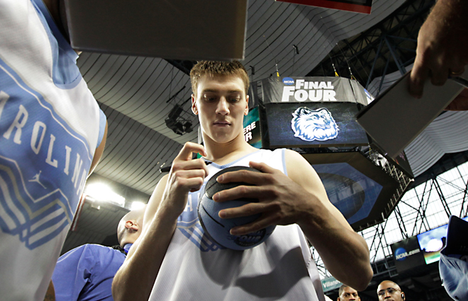 University of North Carolina Senior Tyler Hansbrough