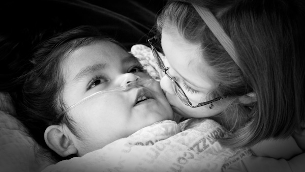 Lauren kissing Carmen Lauren kissing Carmen