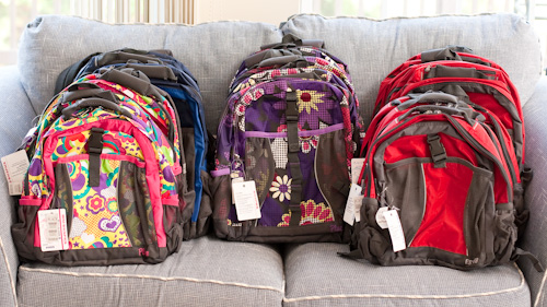 Backpacks for Mi Refugio