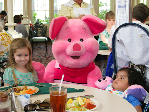 Lauren, Piglet and Carmen
