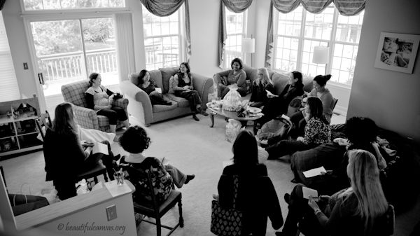 Baby shower ladies