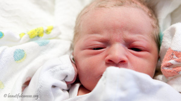 Newborn Hope Close Up