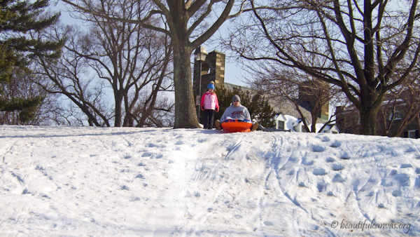 Dave on sled Dave on sled