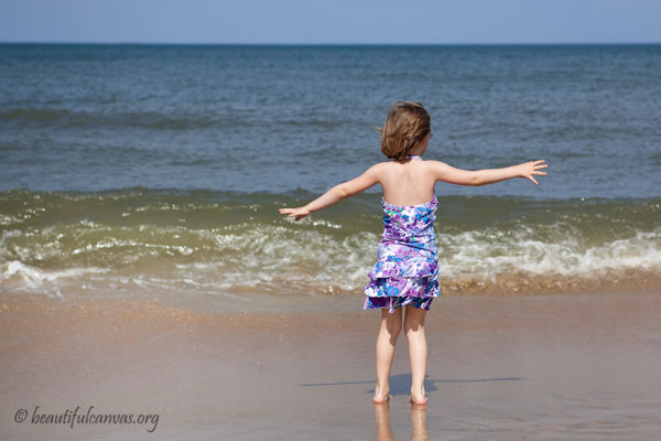 Lauren on the beach Lauren on the beach