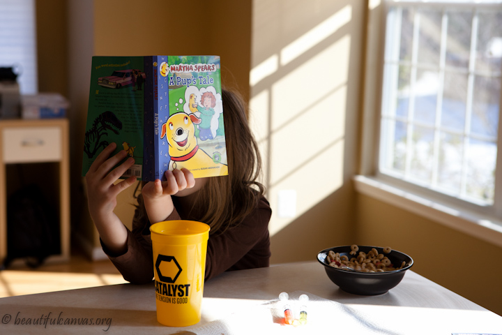 Lauren reading