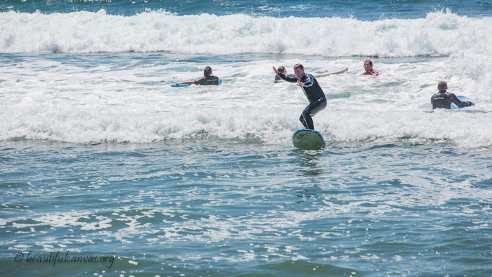Hooray! I'm surfing!