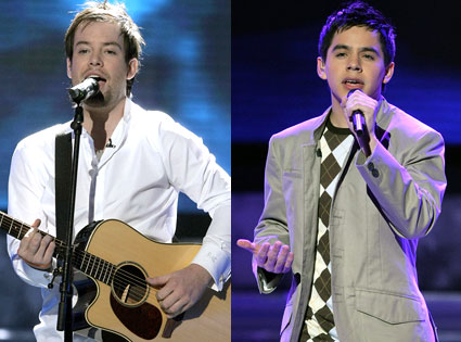David Cook and Archuleta