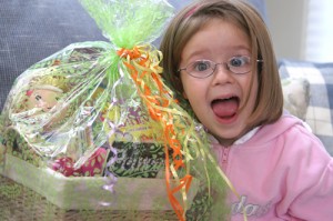 Lauren and gifts from Dee