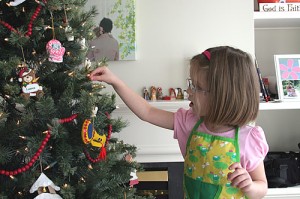Lauren hanging ornament