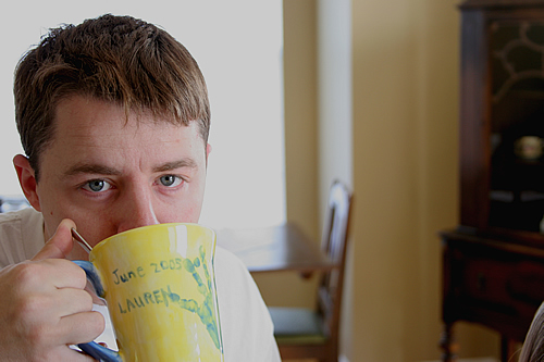 Dave and coffee